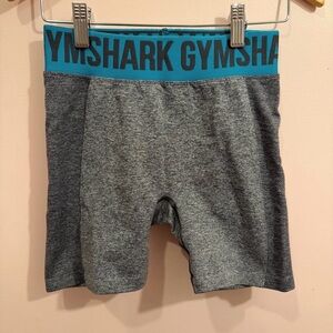 Gymshark Kids Blue and Gray Shorts